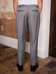 Grey EDIT Tuxedo Suit Trousers - Image 3 of 3