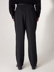 Черный - Slim Fit EDIT Flared Western Style Suit Trousers - Изображение 4 из 6