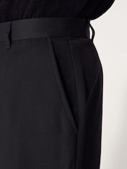 Черный - Slim Fit EDIT Flared Western Style Suit Trousers - Изображение 5 из 6