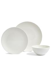 Wedgwood 12 Piece White Gio Dinner Set - Image 2 of 6