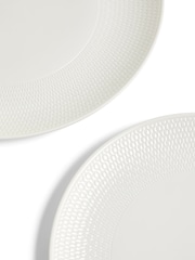 Wedgwood 12 Piece White Gio Dinner Set - Image 3 of 6