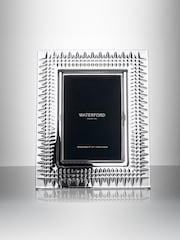 Waterford Clear Lismore Diamond 4x6 Picture Frame - Image 2 of 6