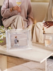 Waterford Clear Lismore Diamond 4x6 Picture Frame - Image 6 of 6