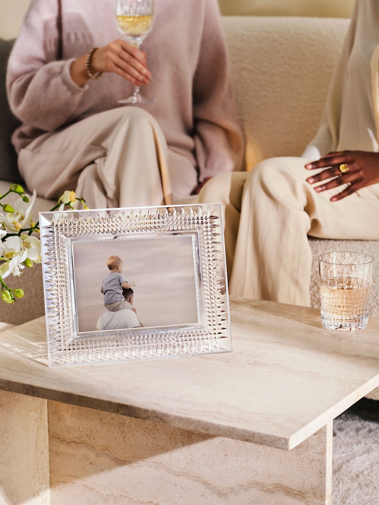 Waterford Clear Lismore Diamond 4x6 Picture Frame - Image 6 of 6