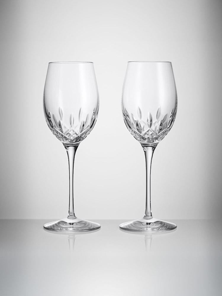 Waterford Clear Lismore Essence Wine Glasses Set of 2 - Image 1 of 3