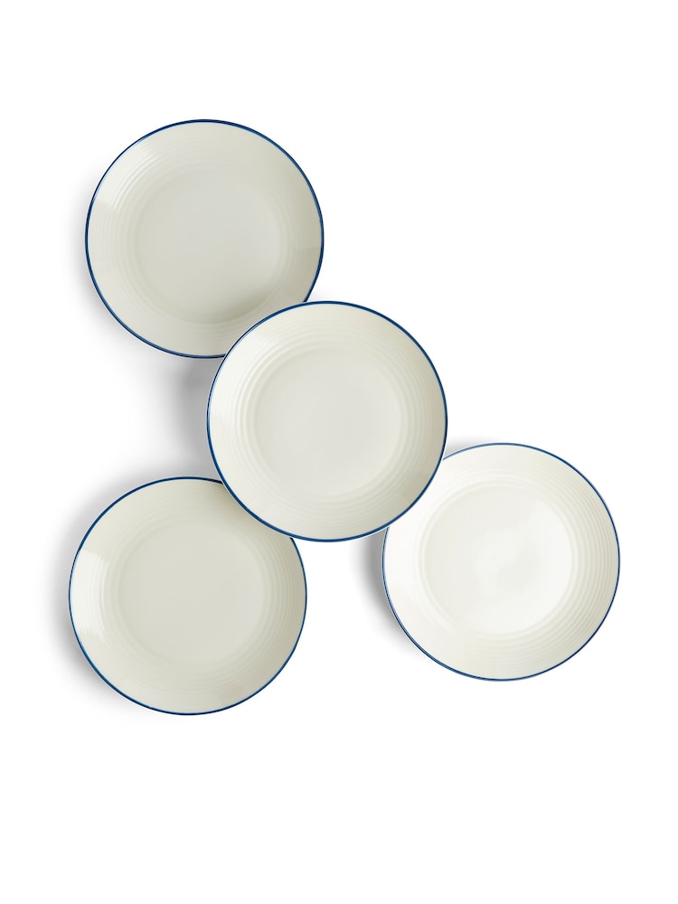 Royal Doulton Denim Line Gordon Ramsay Maze Dinner Plates Set of 4 - Image 1 of 4