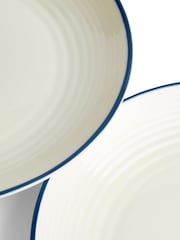 Royal Doulton Denim Line Gordon Ramsay Maze Dinner Plates Set of 4 - Image 2 of 4