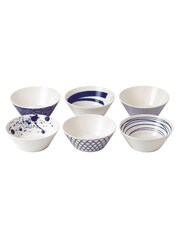 Royal Doulton Blue Pacific Cereal Bowls Set of 6 - Image 1 of 1