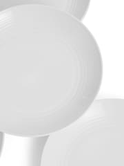 Royal Doulton White Gordon Ramsay Maze Side Plates Set of 4 - Image 2 of 4