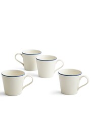 Royal Doulton Denim Line Gordon Ramsay Maze Mugs Set of 4 - Image 1 of 4