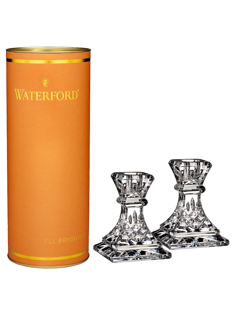 Waterford Clear Giftology Lismore 10cm Candlestick - Image 1 of 1
