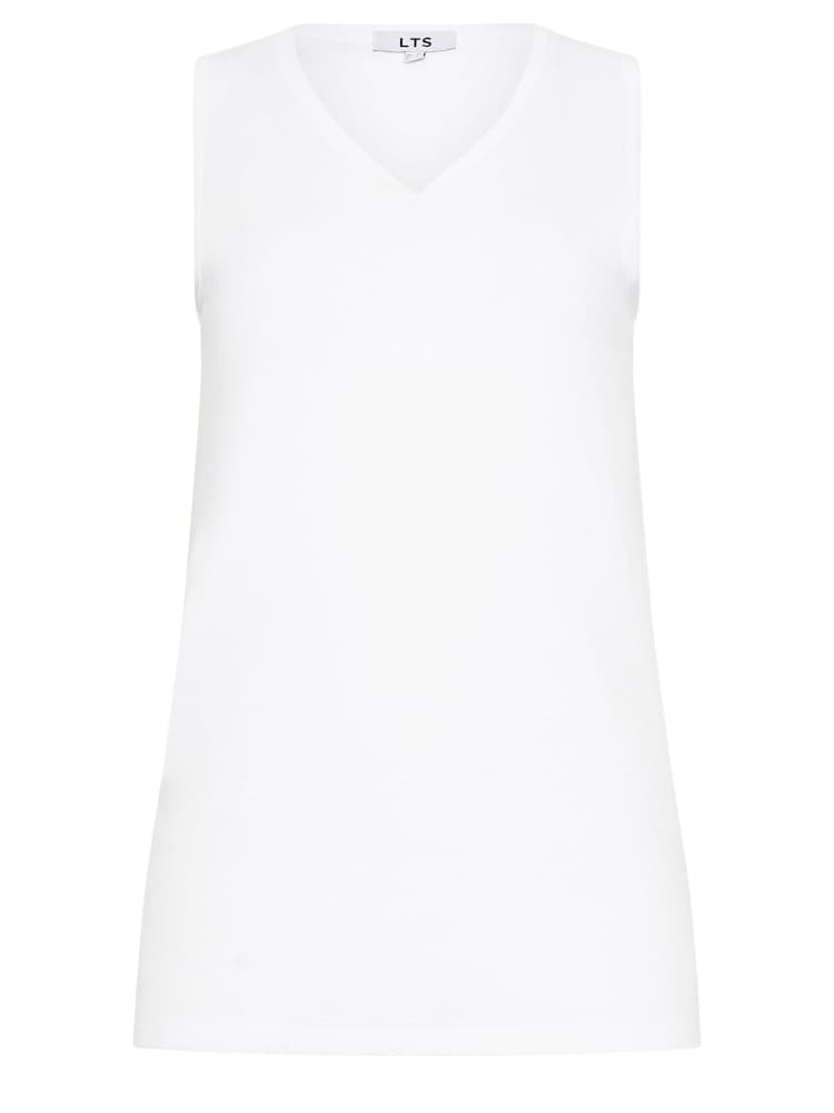 Long Tall Sally White Premium Modal Vest - Image 5 of 5