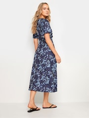 Long Tall Sally Blue Floral Tea Midi Dress - Image 3 of 5