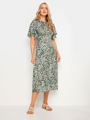 Чайное платье миди с цветочным принтом Long Tall Sally - Изображение 1 из 5