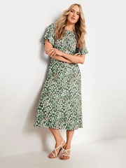 Чайное платье миди с цветочным принтом Long Tall Sally - Изображение 2 из 5