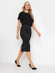 Long Tall Sally Black Scuba Dress - Image 1 of 5