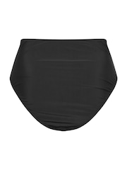 Yours Curve Black V-Front Bikini Bottoms - Image 6 of 6