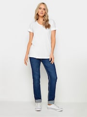 Long Tall Sally White Short Sleeve T-Shirts - Image 5 of 8