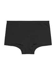 Yours Curve Black 5 Pack Animal Shorts - Image 4 of 7