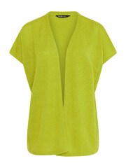 Yours Curve Green Chartreuse Short Sleeve Cardigan - Image 5 of 5