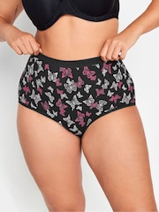 Yours Curve Pink 5 Pack & Butterfly Full Briefs - Image 2 of 7