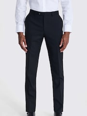 MOSS Black Tailored Fit Half Lined Trousers - Image 1 of 3