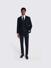 MOSS Black Tailored Fit Half Lined Jacket - Image 4 of 6