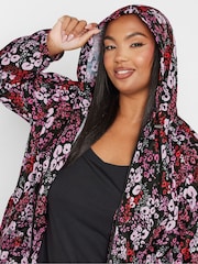 Yours Curve Pink Lightweight Parka - Image 5 of 6