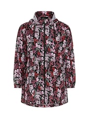 Yours Curve Pink Lightweight Parka - Image 6 of 6