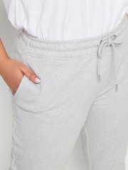 Yours Curve Grey Elasticated Stretch Joggers - Image 4 of 5