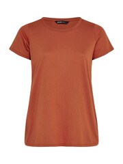 Yours Curve Brown Core Basic T-Shirts 3 Pack - Image 7 of 9