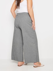 Широкие фактурные брюки Yours Curve - Изображение 3 из 5