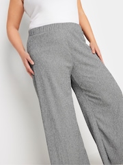 Широкие фактурные брюки Yours Curve - Изображение 4 из 5