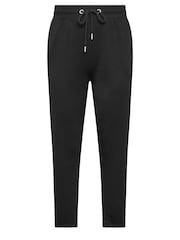 Yours Curve Black Straight Leg Stretch Joggers - Image 5 of 5