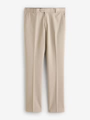 Neutral Slim Fit Stretch Smart Trousers - Image 5 of 8