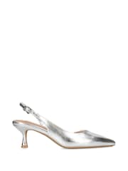 KG Kurt Geiger srebrna (barva); srebro Chrome Aria Low Shoes - Slika 2 iz 5