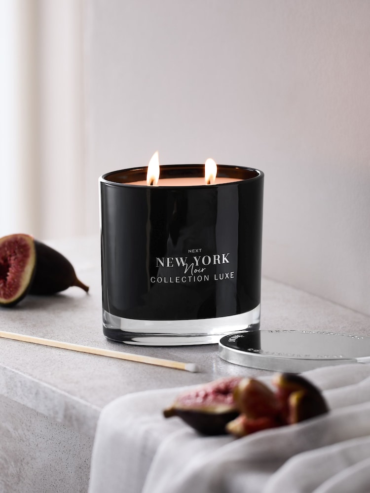 Noir Cassis & Coconut Collection Luxe New York Candle - Image 1 of 4