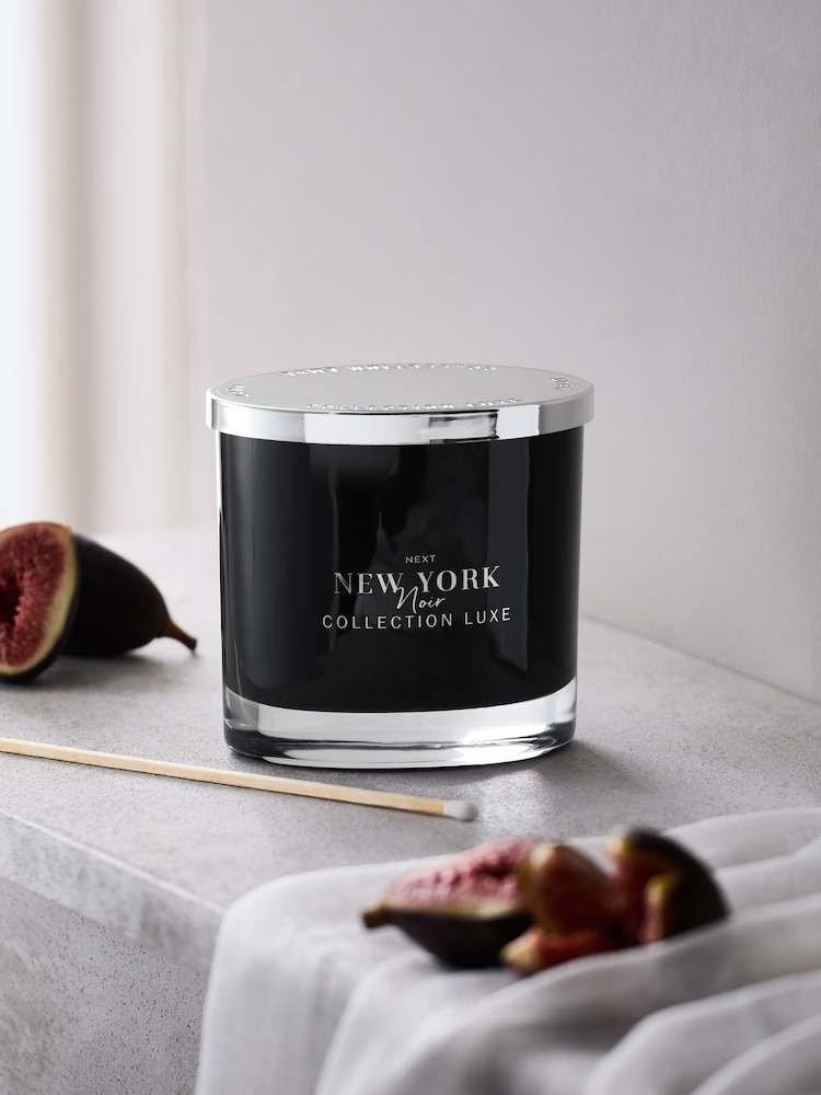 Noir Cassis & Coconut Collection Luxe New York Candle - Image 2 of 4