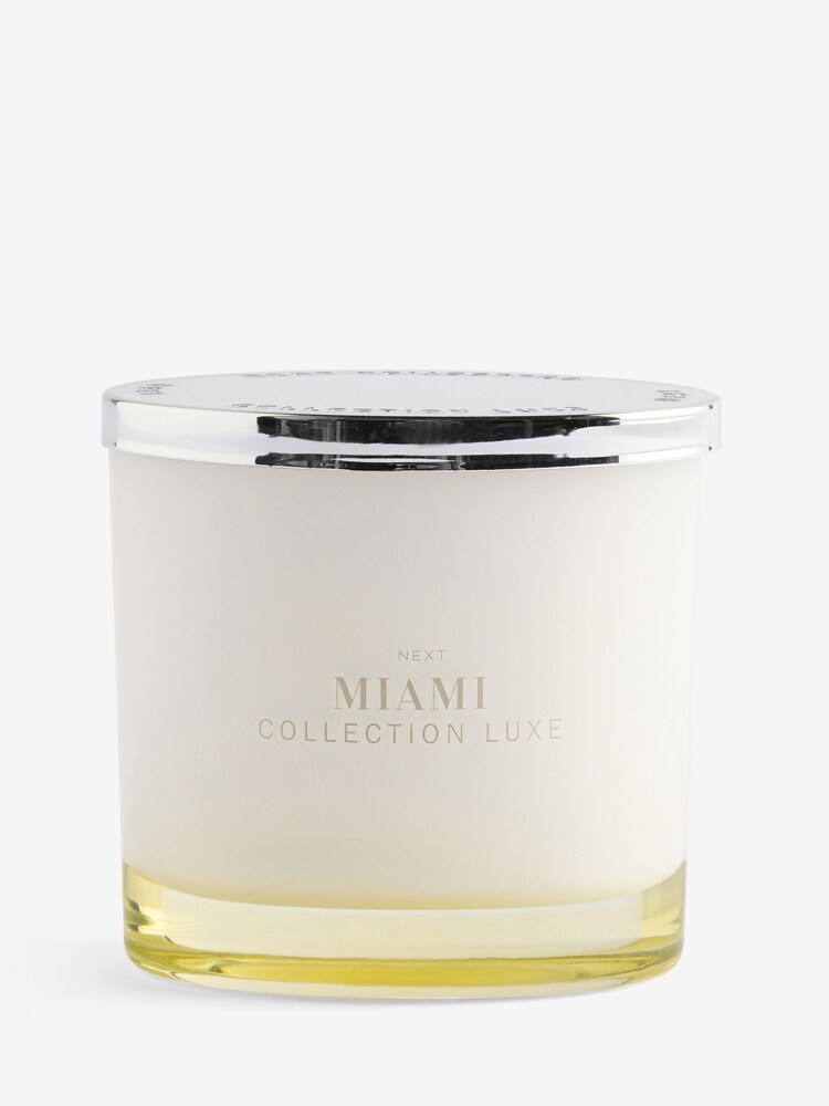 Yellow Collection Luxe Miami Luxury Fragranced Candle - Image 1 of 1 Yellow Collection Luxe Miami Luxury Fragranced Candle - Image 1 of 1
