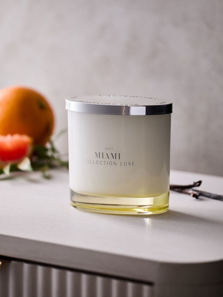 Grapefruit & Orange Collection Luxe Miami Candle - Image 2 of 4 Grapefruit & Orange Collection Luxe Miami Candle - Image 2 of 4
