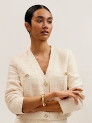 Ted Baker Gold Huulia Multi Hoop Bangle Bracelet - Image 4 of 7