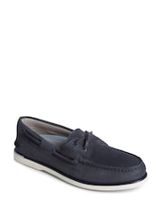 Sperry Blue Gold Authentic Original 2-Eye Nubuck Shoes - Image 2 of 3