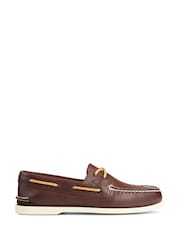Sperry Authentic Original Leather Boat Brown Shoes - Image 1 of 4