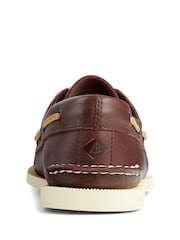 Sperry Authentic Original Leather Boat Brown Shoes - Image 2 of 4