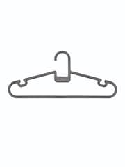 ReBorn Dark Grey Pack of 15 Coat Hangers - Image 2 of 4