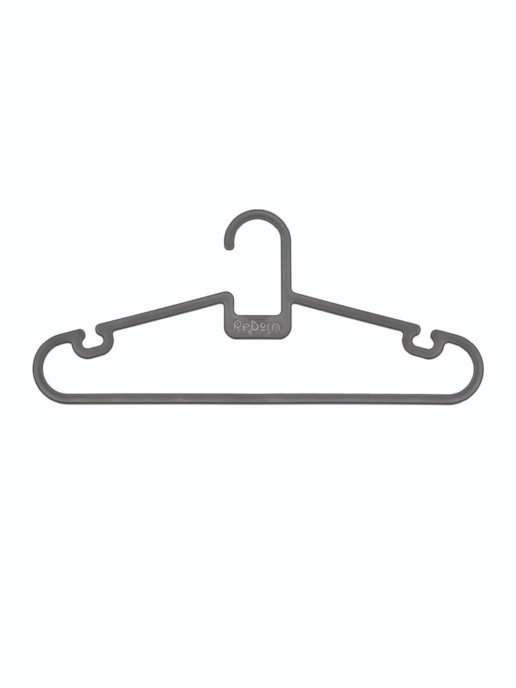 ReBorn Dark Grey Pack of 15 Coat Hangers - Image 2 of 4