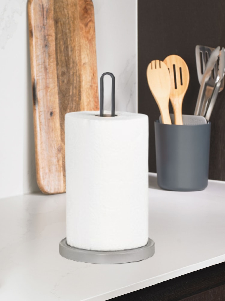 ReBorn Dark Grey Kitchen Roll & Utensil Holders - Image 1 of 4