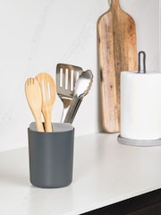 ReBorn Dark Grey Kitchen Roll & Utensil Holders - Image 2 of 4