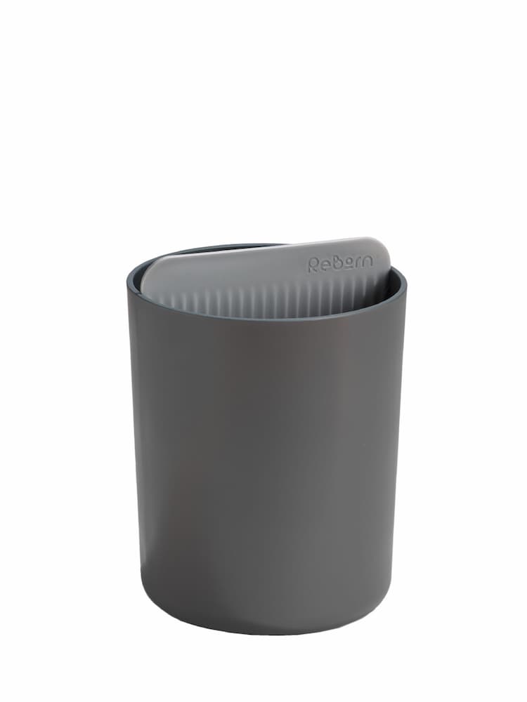 ReBorn Dark Grey Kitchen Roll & Utensil Holders - Image 4 of 4