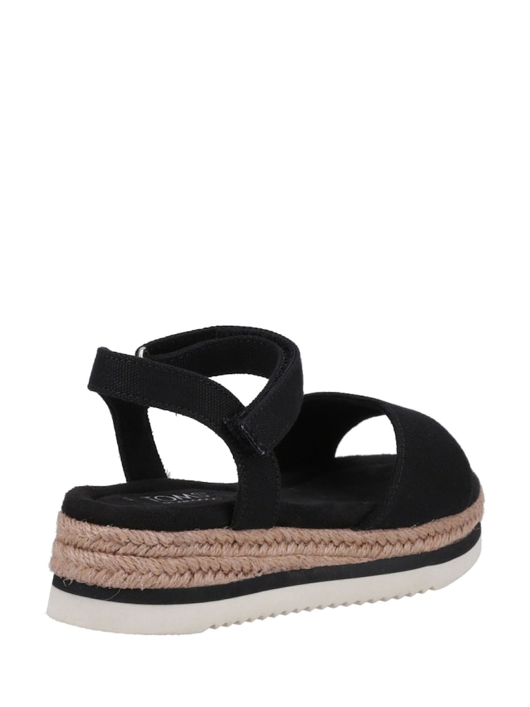 TOMS Woven Diana 100% Cotton Sandals - Image 2 of 4